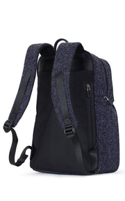 Hangoverr Anti Theft Laptop Backpack with USB Port and Security Pocket - Blue